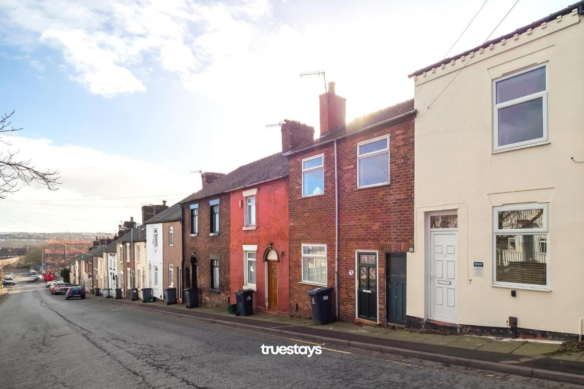 Penkhull House By Truestays - 4 Bedroom House In Stoke-On-Trent Stoke-on-Trent Exterior foto